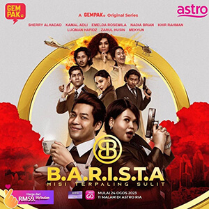 Drama BARISTA Bakal Keluar di Astro Ria & Go 24 Ogos 2023