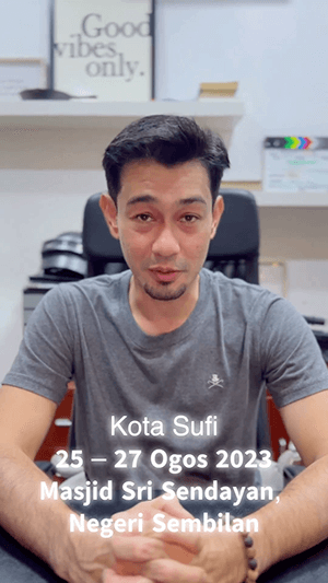Farid Kamil Ajak Orang Ramai Ke Festival Kota Sufi Se-Nusantara