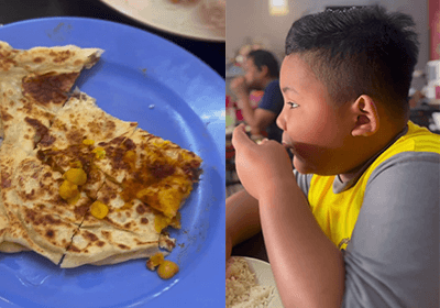 Feeya Iskandar Berkongsi Video Anaknya “Adam Malique” Tengah Makan